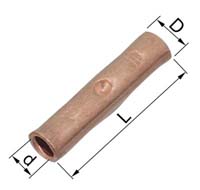 Elpress Connectors for solid Cu conductors 6-16 mm