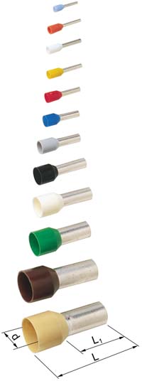 Elpress UK End terminals Pre-Insulated 0,14-35 mm