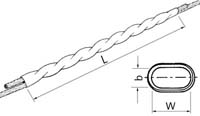 Elpress Overhead Line Twist connectors for Aluminium (Al) wires 31-99 mm