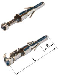 Elpress Un-insulated terminals Sockets 0,2-1,5 mm