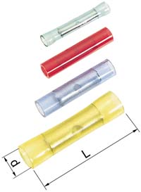 Elpress Pre-Insulated Through connectors 0,25-6 mm